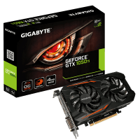 Видеокарта GIGABYTE GeForce GTX 1050 Ti 4GB DDR5 OC (GV-N105TOC-4GD)