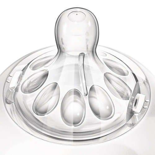 

Соска силиконовая Avent NATURAL 3мес+ 2шт (SCF655/27)