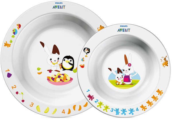 

Детские тарелки AVENT 6мес+ (SCF708/00)