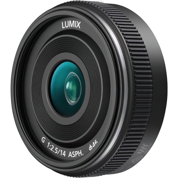 Акція на Объектив Panasonic Lumix G 14 mm f/2.5 ASPH II (H-H014AE-K) від MOYO