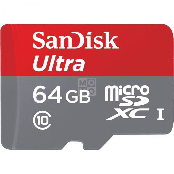 

Карта памяти Sandisk microSDXC 64GB Class 10 UHS-I Ultra R80MB/s