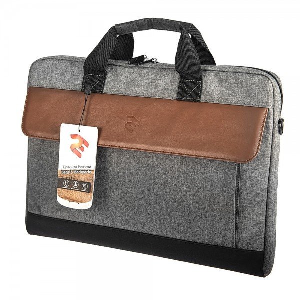 

Сумка для ноутбука 2E, Fashion 16", Grey