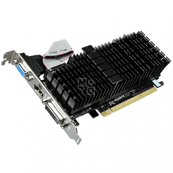 

Видеокарта GIGABYTE GeForce GT 710 1GB DDR3 Low Profile Silent (GV-N710SL-1GL)