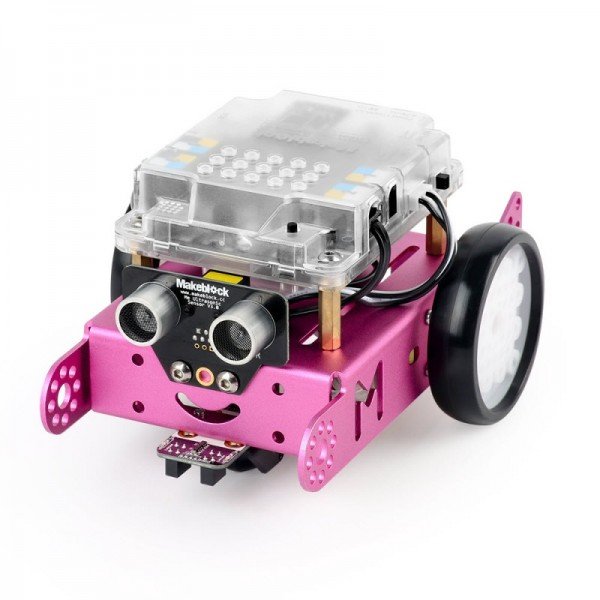 

Обучающий робот-конструктор Makeblock mBot v1.1 розовый