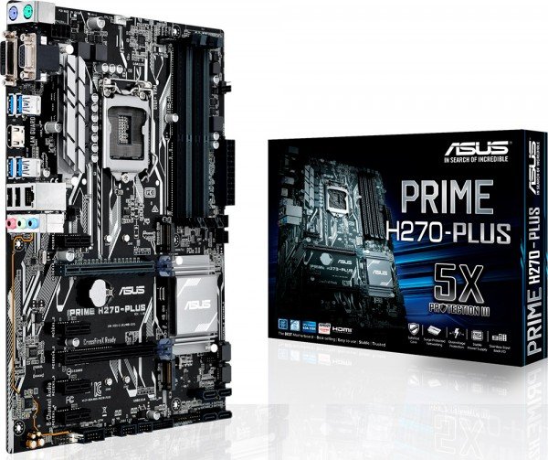 

Материнcкая плата ASUS 8xGPU Mining (PRIME_H270-PLUS)