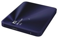 Жесткий диск WD 2.5" USB3.0 My Passport Ultra Metal Edition 4TB Blue-Black (WDBEZW0040BBA-EESN)
