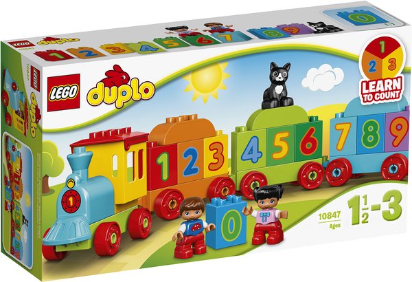 

Конструктор LEGO DUPLO Поезд с цифрами (10847)