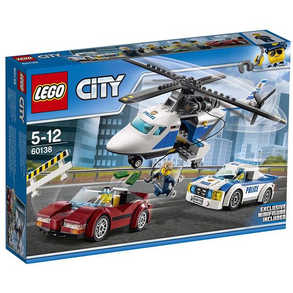 

Конструктор LEGO City Стремительная погоня (60138)