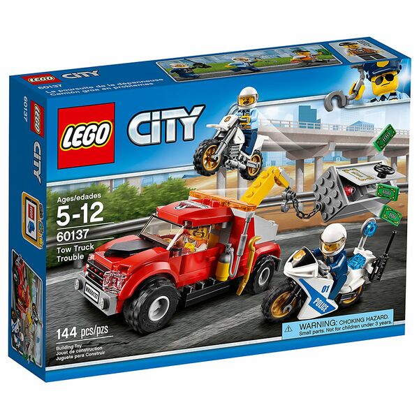 

Конструктор LEGO City Побег на буксировщике (60137)
