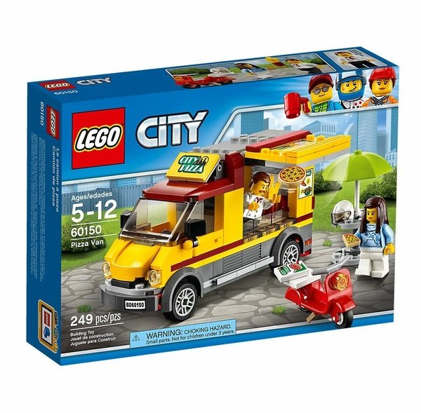 

Конструктор LEGO City Фургон-пиццерия (60150)