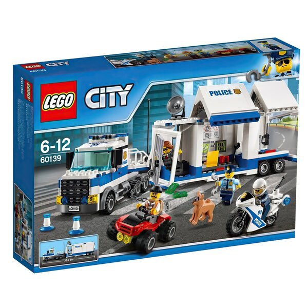 

Конструктор LEGO City Мобильный командный центр (60139)