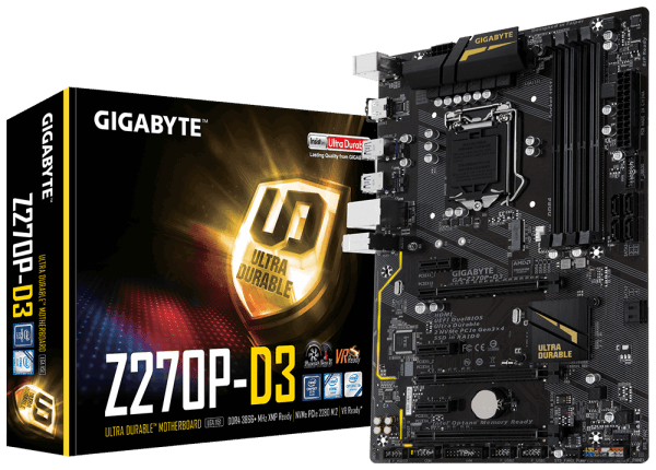 

Материнская плата GIGABYTE 6xGPU Mining (ATX GA-Z270P-D3)