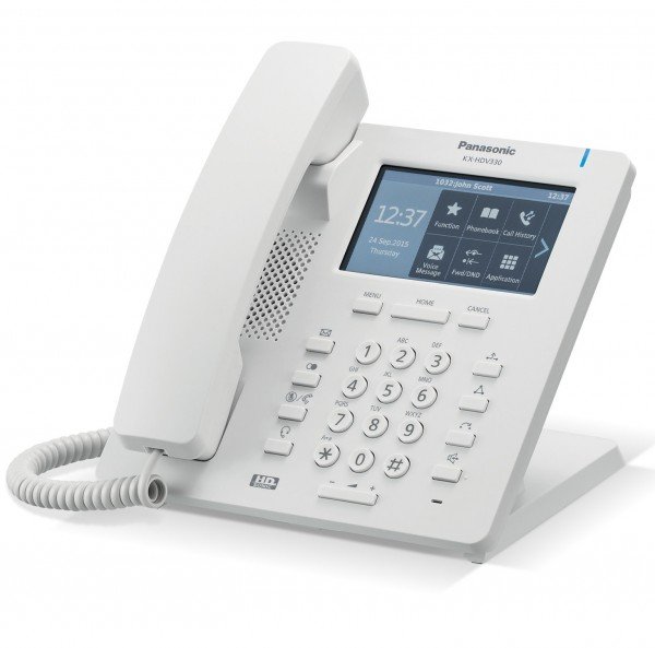

Проводной IP-телефон Panasonic KX-HDV330RU White