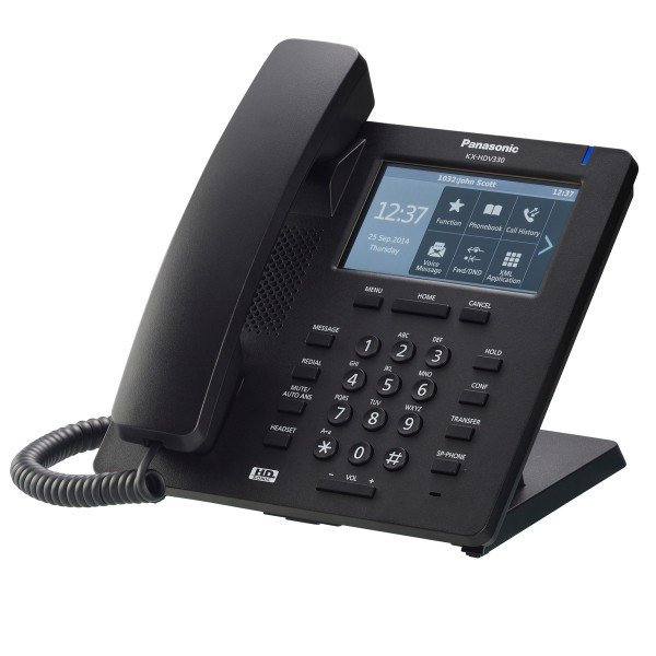 

Проводной IP-телефон Panasonic KX-HDV330RUB Black
