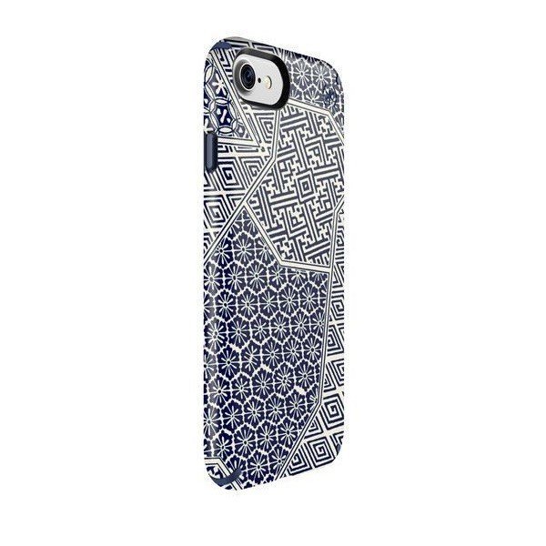 

Чехол Speck для iPhone 8/7 Presidio Inked Shiboritile Blue Matte/Marine Blue