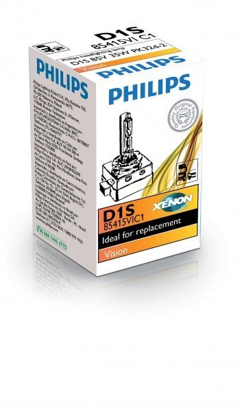 Акция на Лампа ксеноновая Philips D1S Vision (85415VIC1) от MOYO