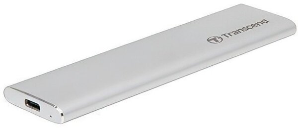 

Корпус для SSD SATA M.2 2280 TRANSCEND USB 3.1 Gen 1 Metal Silver