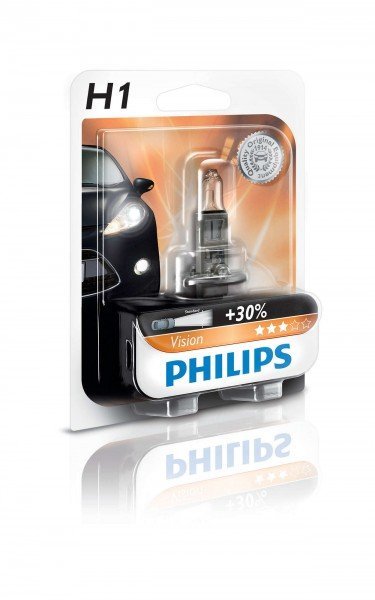 

Лампа галогеновая Philips H1 Vision (12258PRB1)