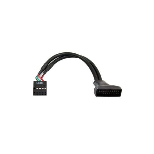 Акция на Кабель-переходник CHIEFTEC 19PIN USB 3.0 to 9PIN USB2.0 (Cable-USB3T2) от MOYO
