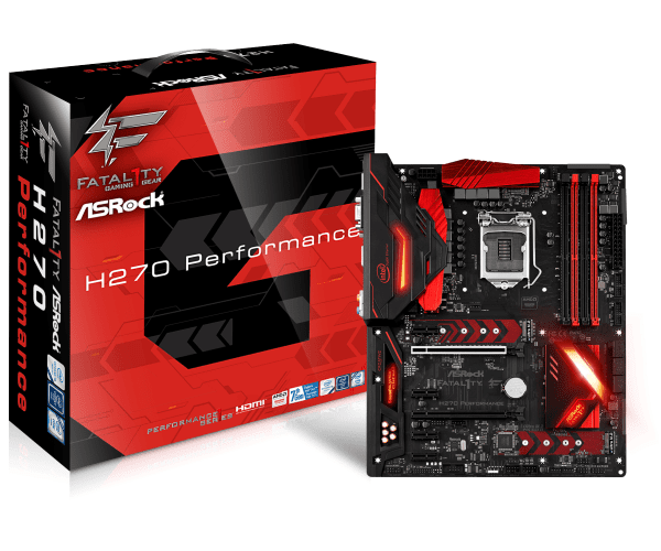 

Материнская плата ASRock Fatal1ty H270 Performance (H270_PERFORMANCE)