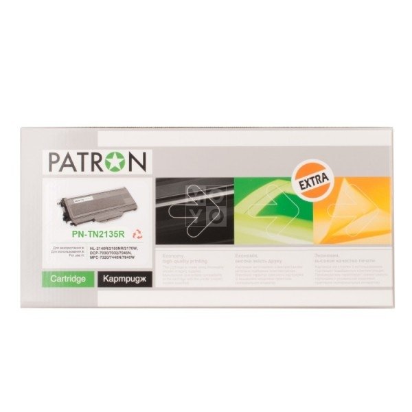 

Тонер-картридж лазерный PATRON Extra BROTHER TN-2135, PN-TN2135R (CT-BRO-TN-2135-PN-R)