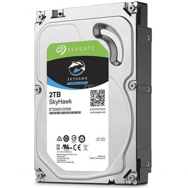 

Жесткий диск внутренний SEAGATE HDD 3.5" SATA 3.0 2TB 5900RPM 64MB SkyHawk (ST2000VX008)