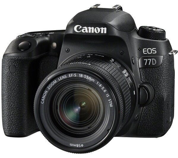 Акция на Фотоаппарат CANON EOS 77D 18-55 IS STM (1892C022) от MOYO