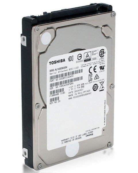 

Жесткий диск внутренний TOSHIBA 300GB 10000RPM 128MB 2.5" SAS (AL14SEB030N)