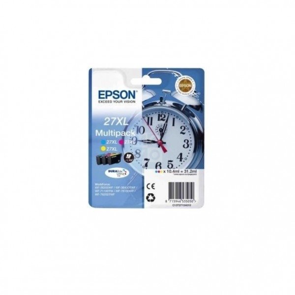 

Картридж струйный EPSON WF-7620 Bundle, C,M,Y XL, 1100 стр new (C13T27154022)