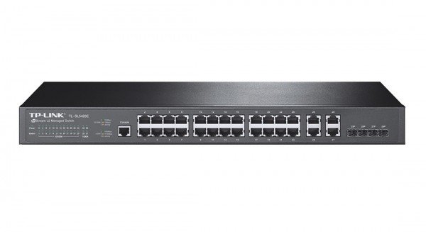 

Коммутатор TP-LINK T2500-28TC 24xFE, 4x1GE, 4x1GE/SFP, L2, JetStream (T2500-28TC)