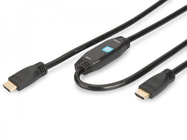 

Кабель ASSMANN HDMI High speed с усилителем (AM/AM) 15m, black