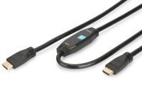  Кабель ASSMANN HDMI High speed з підсилювачем (AM / AM) 30m, black 