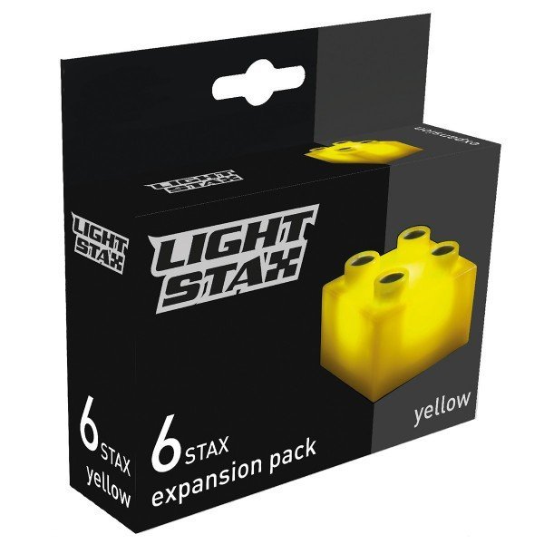 

Конструктор Light Stax с LED подсветкой Expansion желтый 6 эл. 2x2 (LS-M04002)