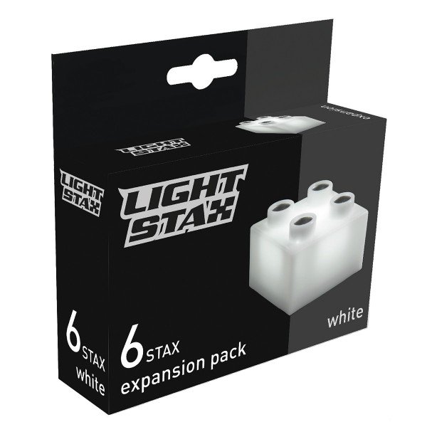 

Конструктор Light Stax с LED подсветкой Expansion белый 6 эл. 2x2 (LS-M04001)