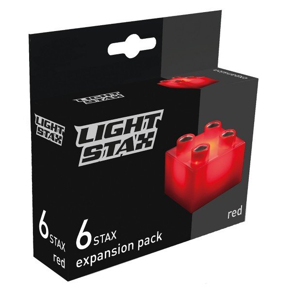

Конструктор Light Stax с LED подсветкой Expansion красный 6 эл. 2x2 (LS-M04003)