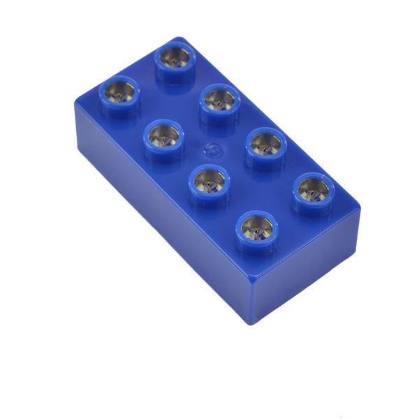 

Конструктор Light Stax с LED подсветкой Junior синий 1 эл. 4х2 (LS-S11908-BU)