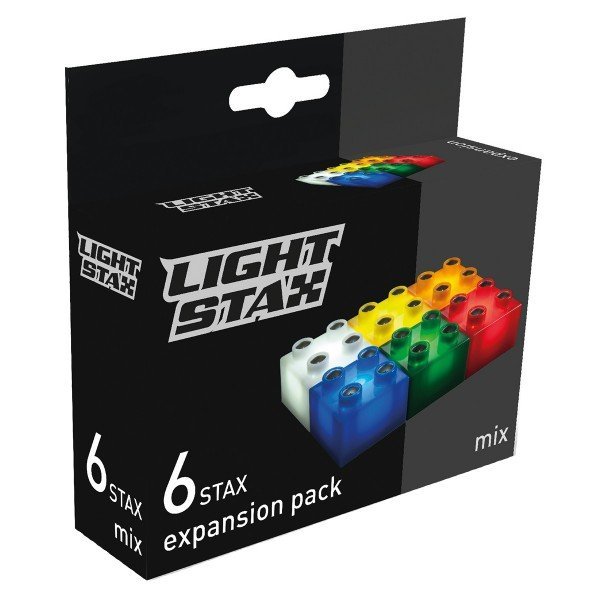 

Конструктор Light Stax с LED подсветкой Expansion разноцветный 6 эл. 2x2 (LS-M04007)