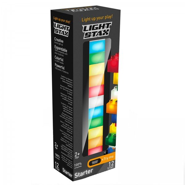 

Конструктор Light Stax с LED подсветкой Starter 12 эл. 2x2 (LS-M03001)
