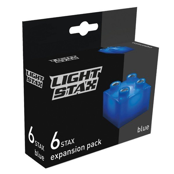 

Конструктор Light Stax с LED подсветкой Expansion синий 6 эл. 2x2 (LS-M04005)