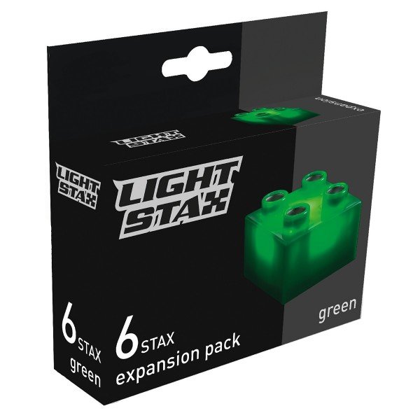 

Конструктор Light Stax с LED подсветкой Expansion зеленый 6 эл. 2x2 (LS-M04004)