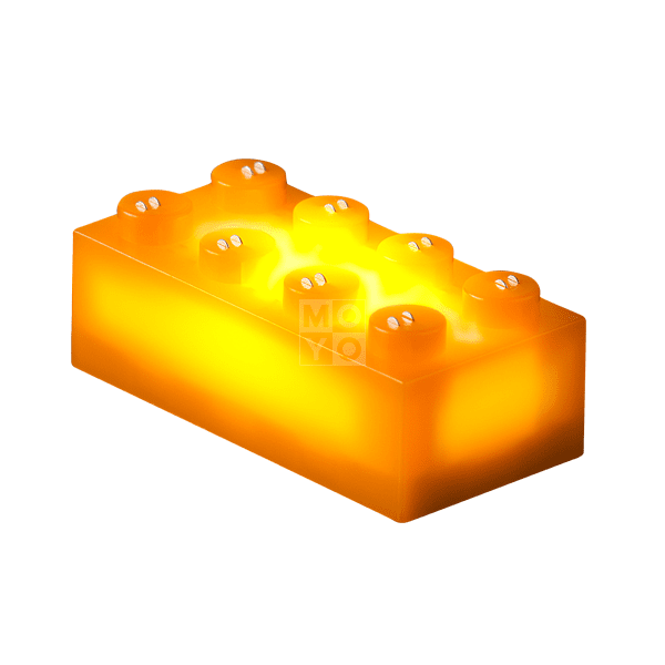 

Конструктор Light Stax с LED подсветкой Regular оранжевый 1 эл. 4x2 (LS-S11901-05)
