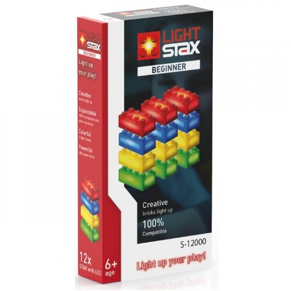 

Конструктор Light Stax с LED подсветкой Beginner 12 эл. (LS-S12000)