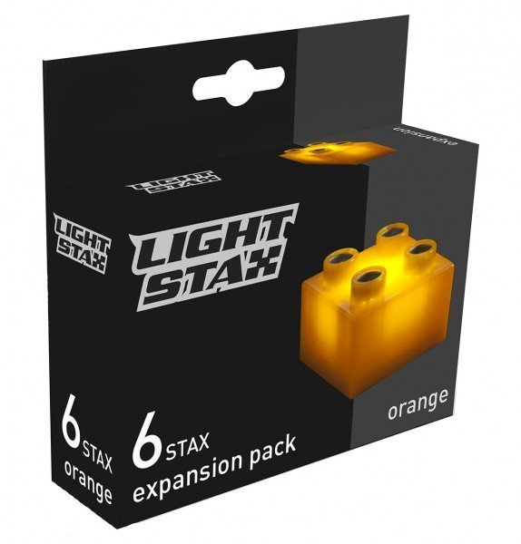 

Конструктор Light Stax с LED подсветкой Expansion оранжевый 6 эл. 2x2 (LS-M04006)