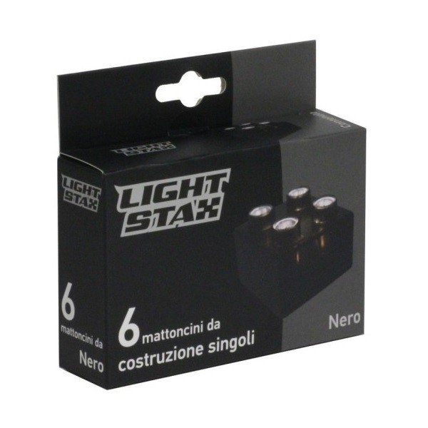 

Конструктор Light Stax с LED подсветкой Expansion черный 6 эл. 2x2 (LS-M04009)