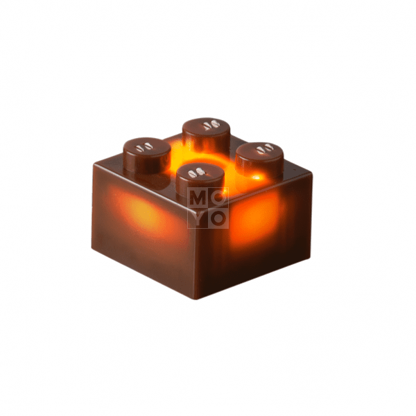 

Конструктор Light Stax с LED подсветкой Regular коричневый 1 эл. 2х2 (LS-S11902-06)