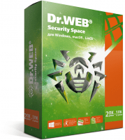 Антивирус Dr.Web Security Space 2 ПК 24 месяца