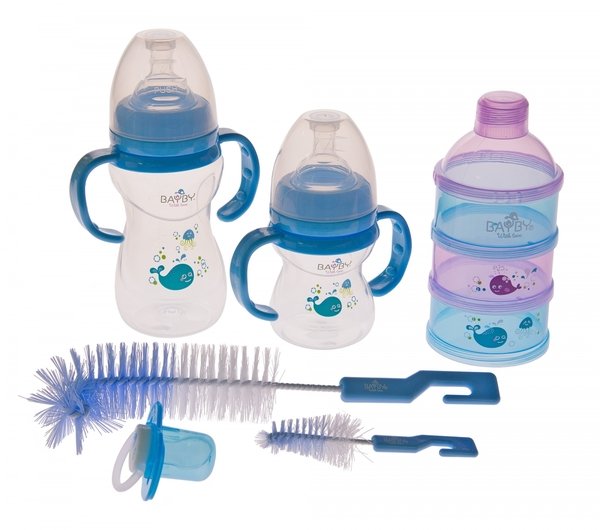 

Набор для кормления Bayby BGS6203 6м+ синий (BGS6203)
