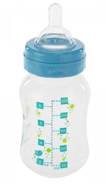 

Бутылочка для кормления Bayby BFB6102 250ml 0м+ синий (BFB6102)