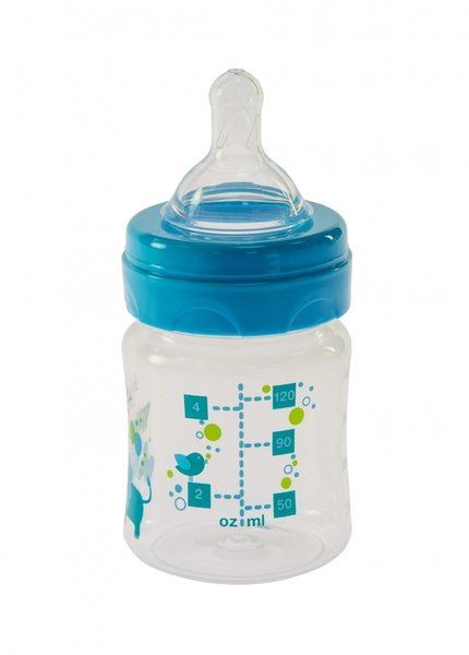

Бутылочка для кормления Bayby BFB6101 120ml 0м+ синий (BFB6101)