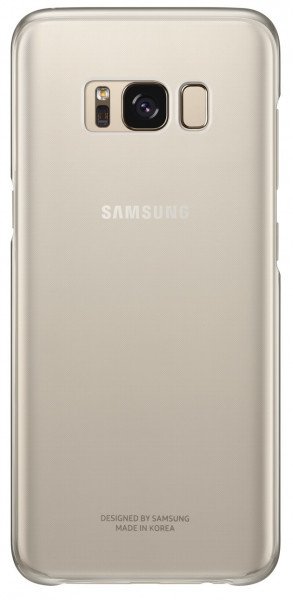 

Чехол Samsung для Galaxy S8+ (G955) Clear Cover Gold